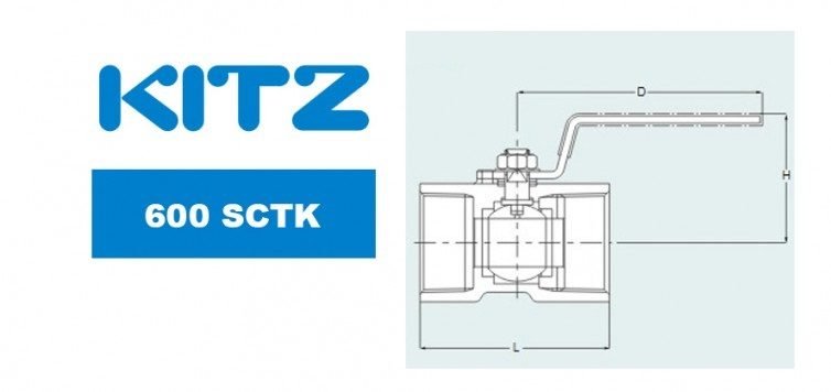 Kitz 600SCTK Carbon Steel Ball Valves