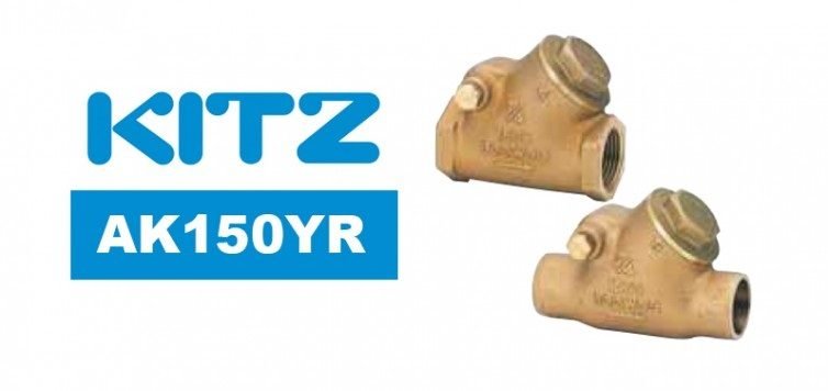 Kitz AK150YR Bronze Y-Pattern Swing Check Valve