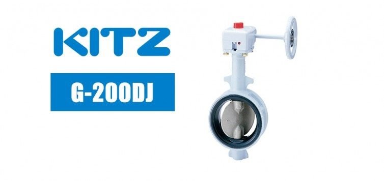 Kitz DJ Series G-200DJ Butterfly Valve