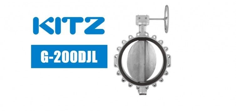 Kitz DJ Series G-200DJL Butterfly Valve
