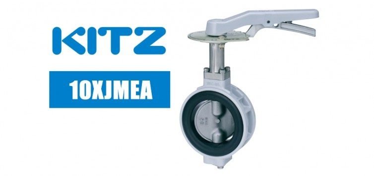 Kitz Kitz XJ Series 10XJMEA Butterfly Valve, Valves Butterfly Valves — Southend Philippines