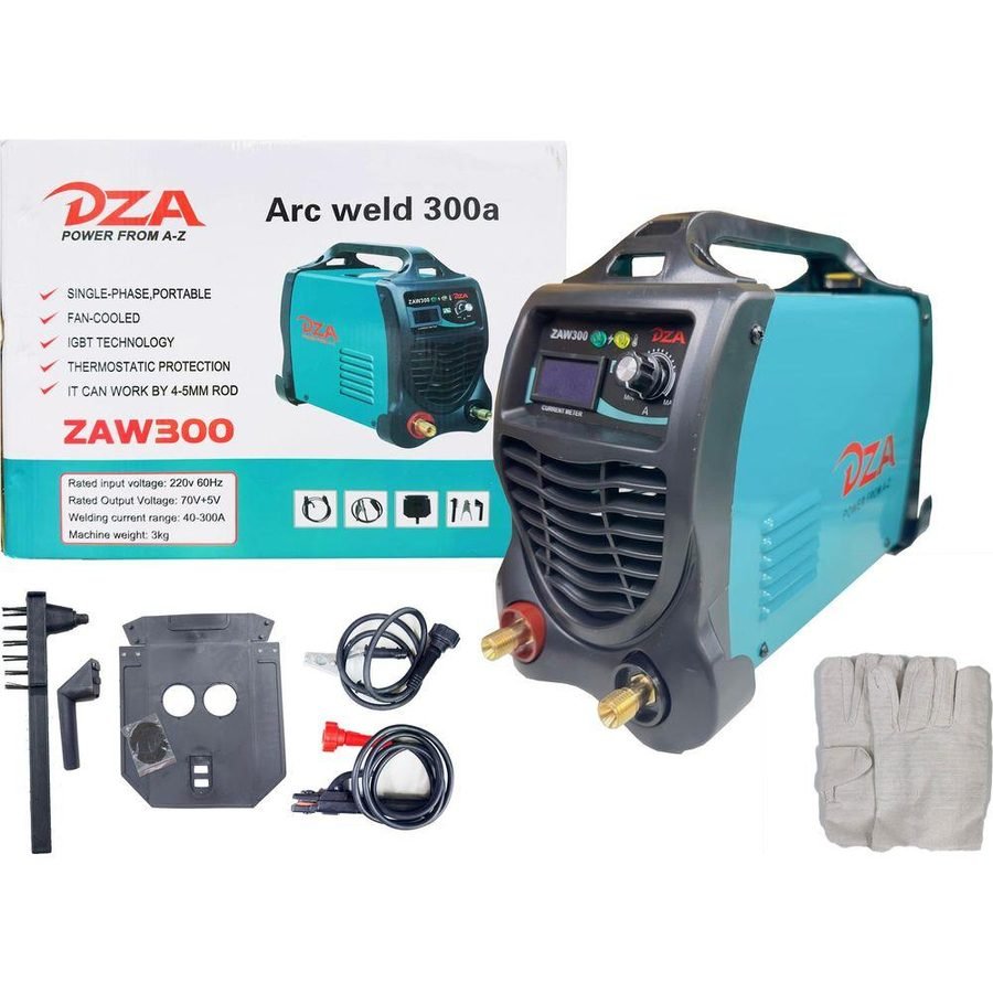DZA DZA ZAW300 Arcweld 300A DC Inverter Welding Machine, Welding Supplies Welding Machines — Southend Philippines