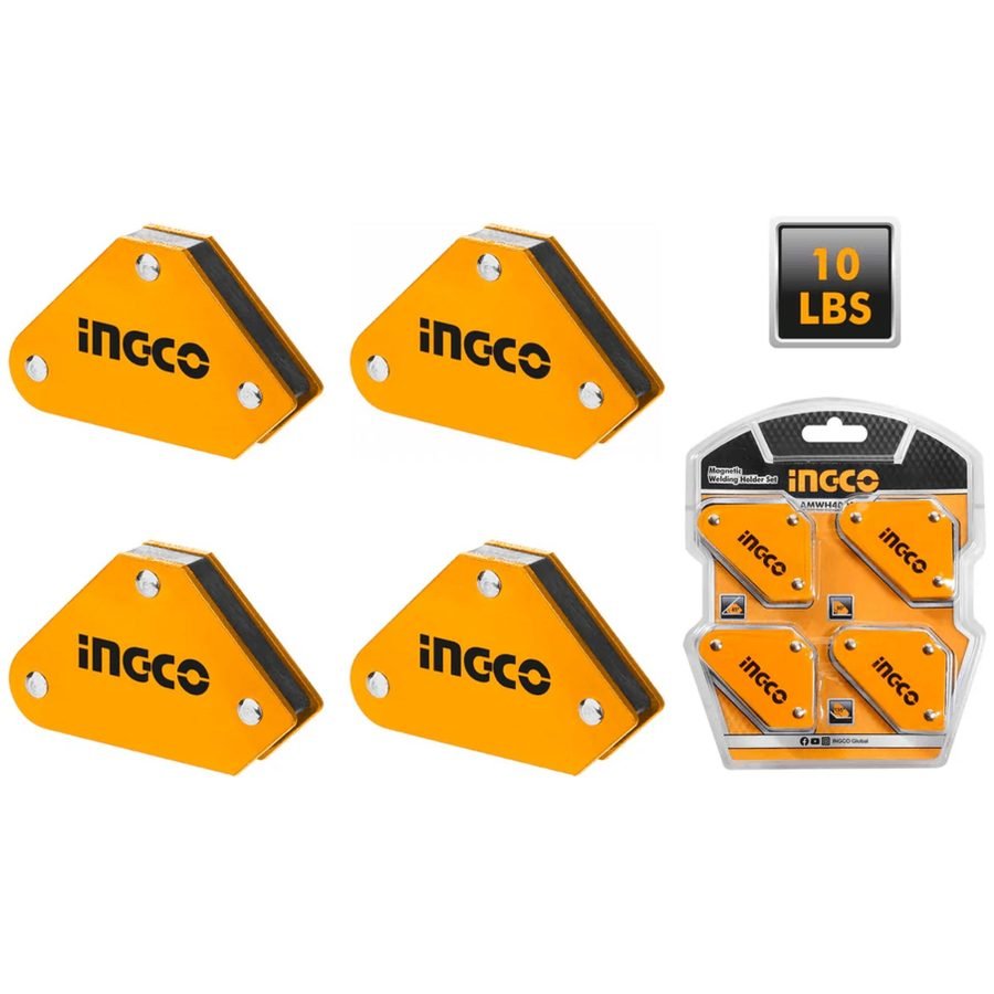 Ingco Ingco AMWH4001 Magnetic Welding Holder Set, Welding Supplies Cables, Clamps & Holders — Southend Philippines