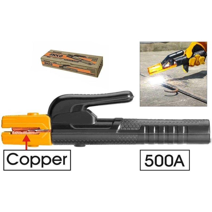 Ingco Ingco WAH5008 Electrode Holder 500 Amps, Welding Supplies Electrodes & Rods — Southend Philippines
