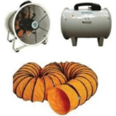 Jackson Portable Ventilator Fan With Duct Hose