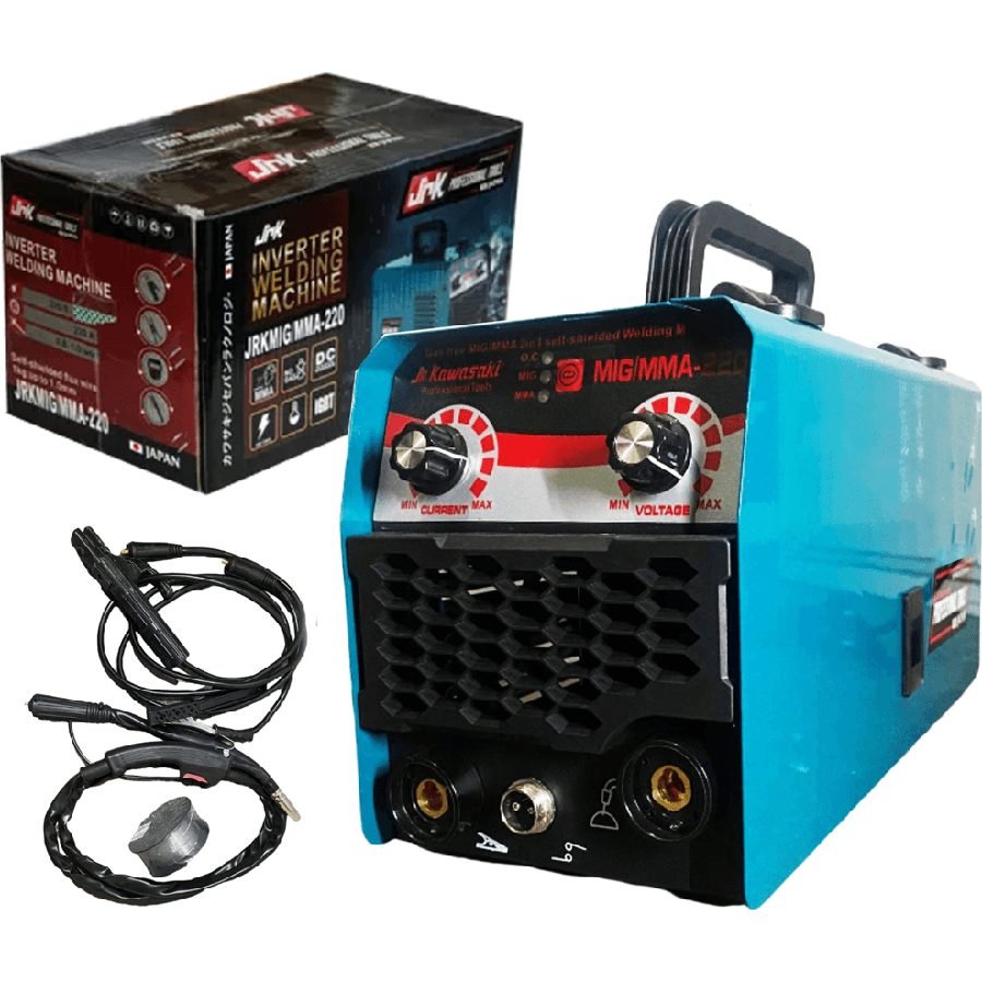Kawasaki JR Kawasaki JRKMIG220 2in1 Fluxcored / Gasless MIG Welding Machine (MIG/, Welding Supplies Welding Machines — Southe