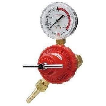 Koike Koike SG-L2 Safety Gold Pipe Line Gas Pressure Acetylene Regulator, Welding Supplies Regulators & Gauges — Southend Phi