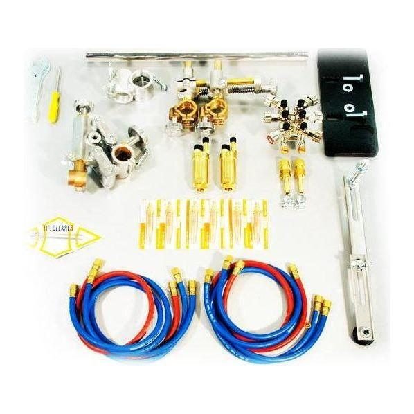 Koike Koike SP-300 (Double Torch) Burner Torch Accessory Set [With Plate Rider, Welding Supplies Torches, Tips & Cutting — So