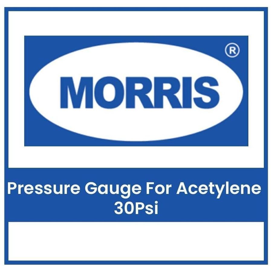 Morris Pressure Gauge For Acetylene 30Psi