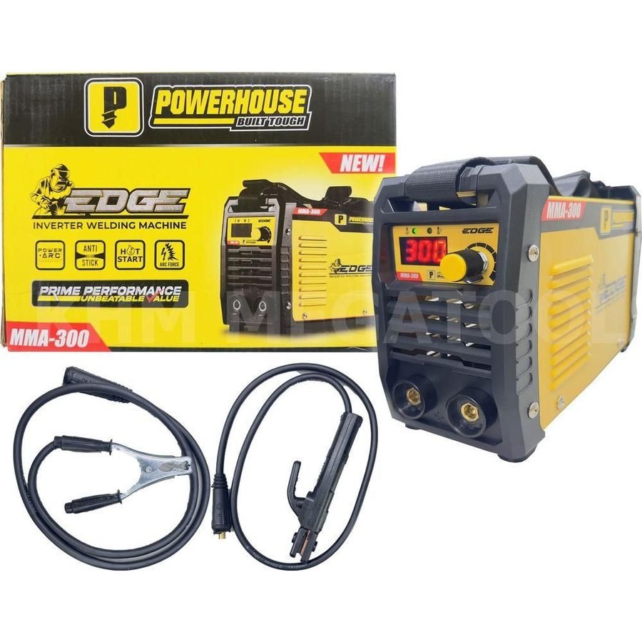 Powerhouse Powerhouse EDGE MMA300 DC Inverter Welding Machine 300A, Welding Supplies Welding Machines — Southend Philippines