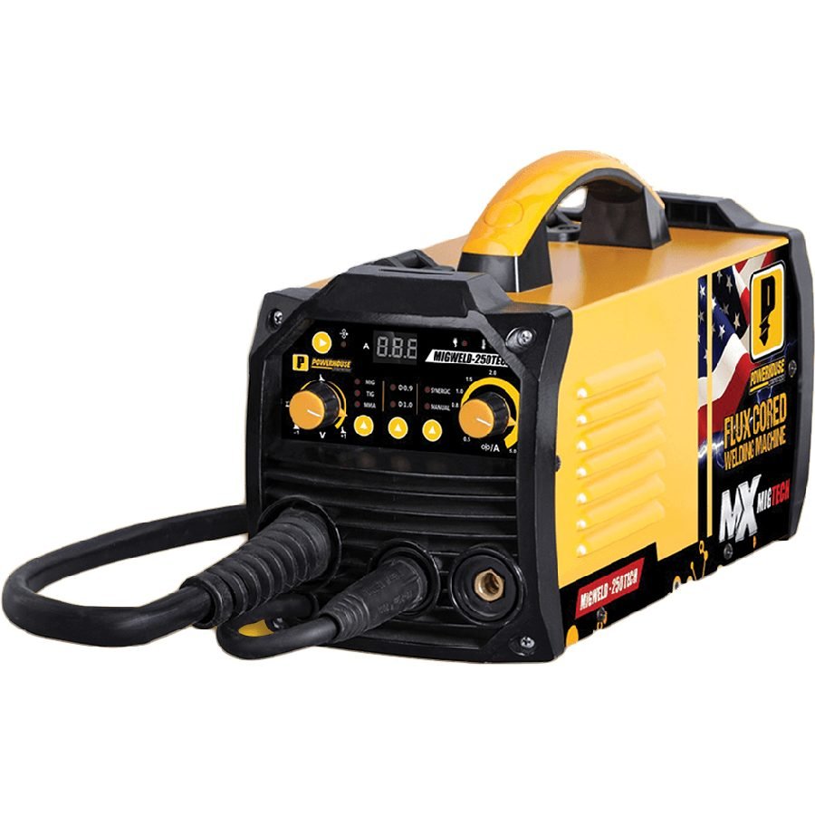 Powerhouse Powerhouse MIGWELD-250TECH MIG DC Inverter Welding Machine 250A (Fluxcor, Welding Supplies Welding Machines — Sout