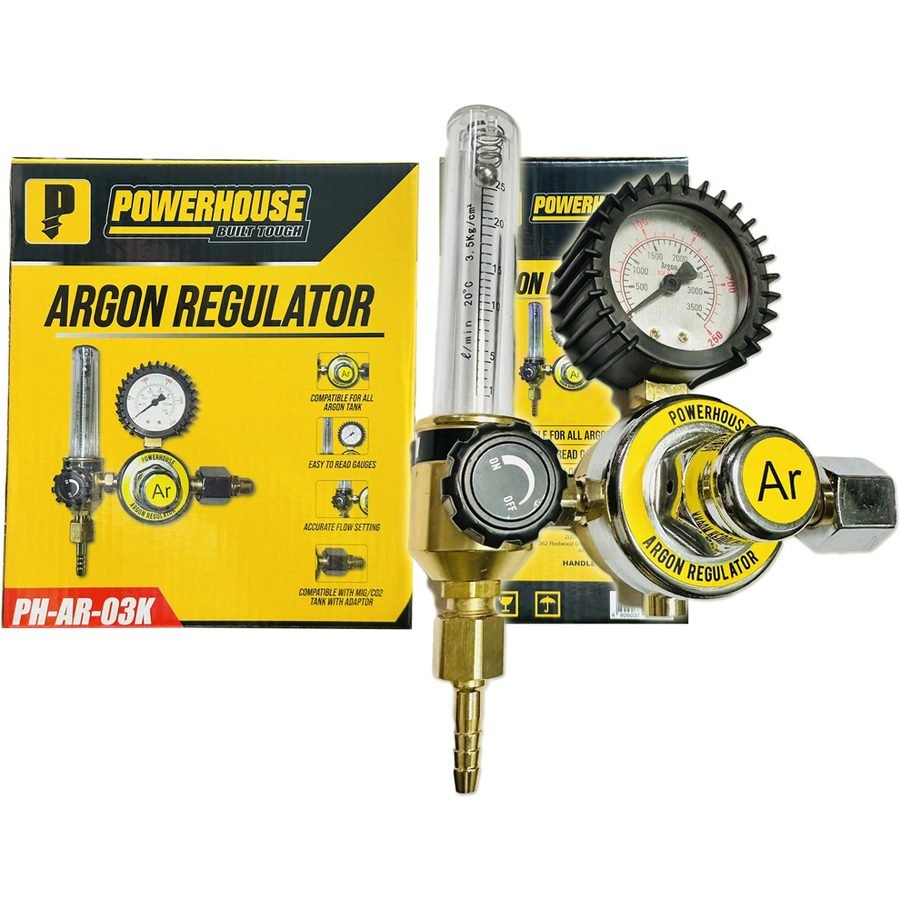 Powerhouse Powerhouse PH-AR-03K Argon Regulator For TIG Welding, Welding Supplies Welding Machines — Southend Philippines