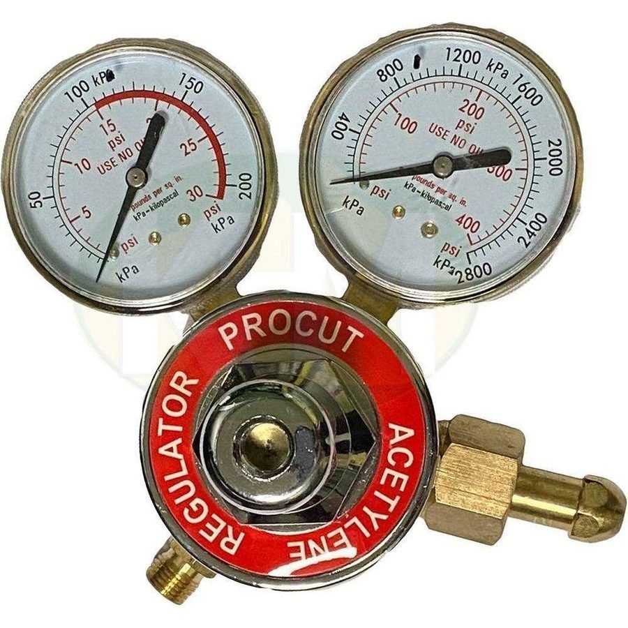 Procut Procut Acetylene Regulator For Cutting & Welding Outfit, Welding Supplies Regulators & Gauges — Southend Philippines