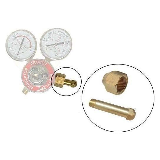 Procut Procut Acetylene Tank Nut / Tail Piece For Cutting & Welding Outfit, Welding Supplies Torches, Tips & Cutting — Southe