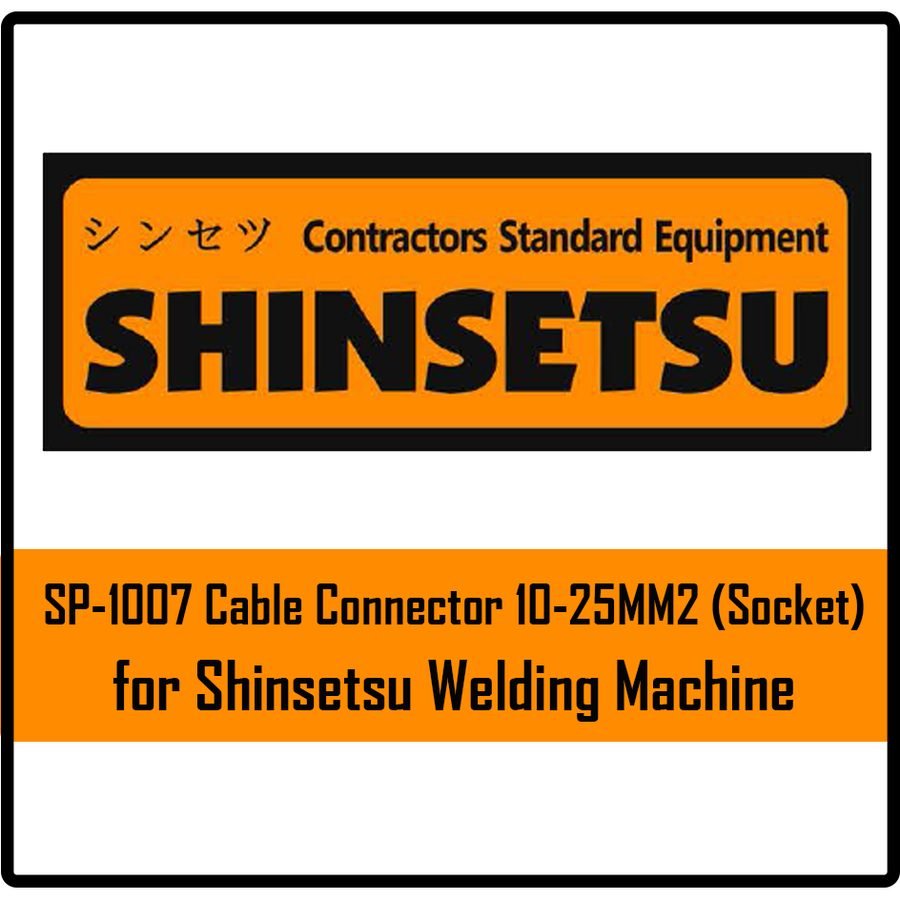 Shinsetsu SP-1007 Cable Connector 10-25MM2 (Socket) — Welding Supplies, Southend Philippines
