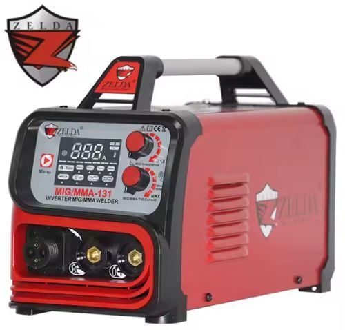 ZELDA MIG/MMA-131 Welder IGBT Mig Welder For Carbon Steel Gas/Gas Less I, Welding Supplies Welding & Cutting Machines — South